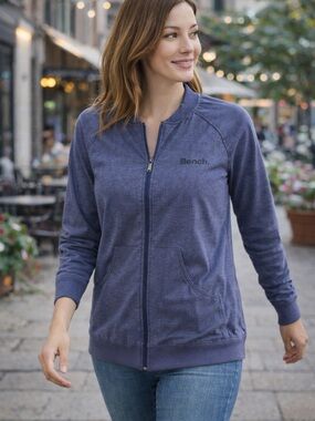 Bench. Lightweight Zip-Up Jacket | Size Small | NWT